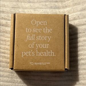 NWT Whistle Pet Health GPS and Activity Tracker